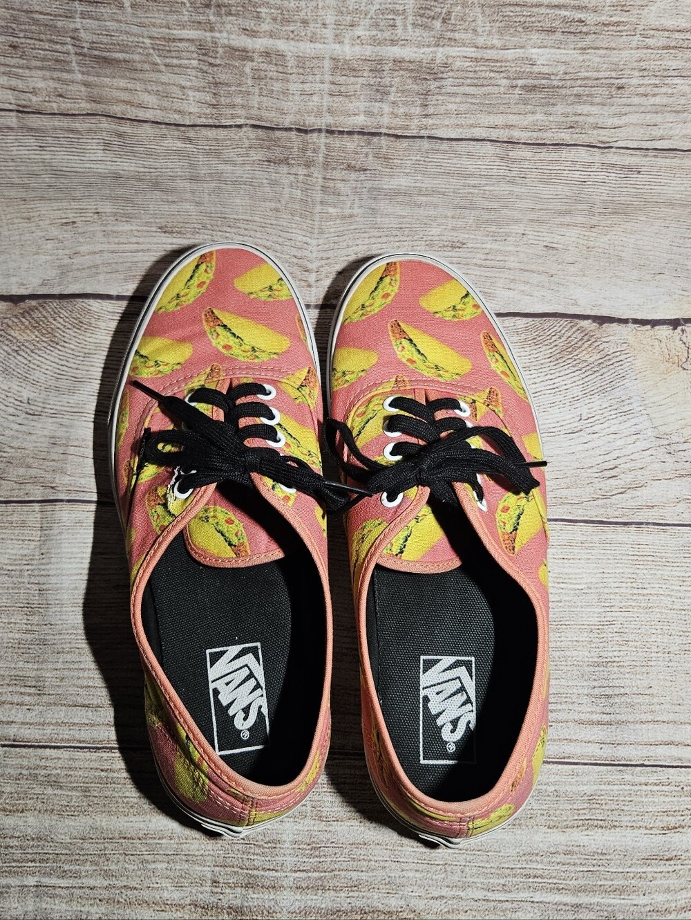 Vans authentic canvas low top Late Night Taco Print sneakers - Picture 5 of 9